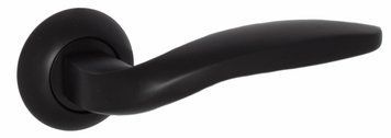 Дверні ручки на розетці USK A-58195 L-130 (Black) Чорний 2306 фото